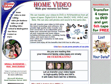 Tablet Screenshot of homevideo.co.nz